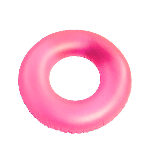 Delivery Hero decor pink circle